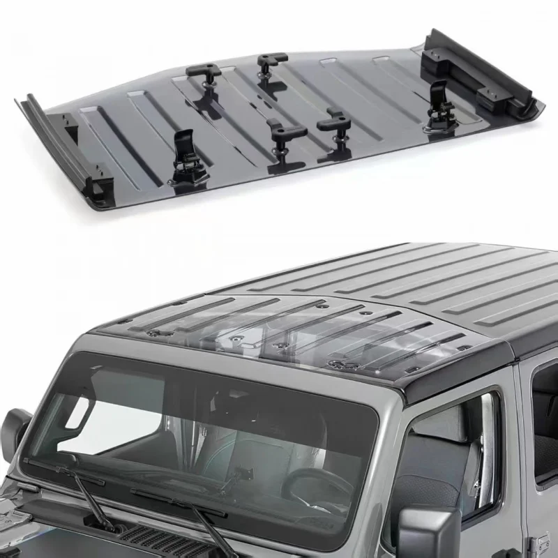 Suitable for 18-25 Jeep Half Transparent Gladiator JL Modified Wrangler Sunroof - 34